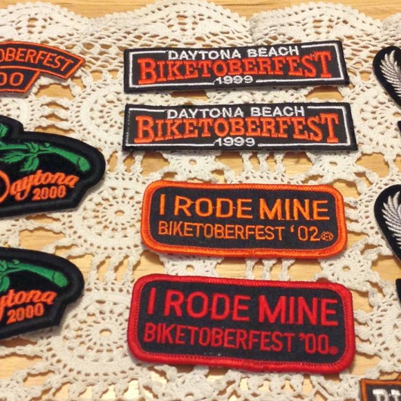 Patches Bundle - Vintage Biker Patches, very cool Biketoberfest and Daytona - Picture 3 of 8